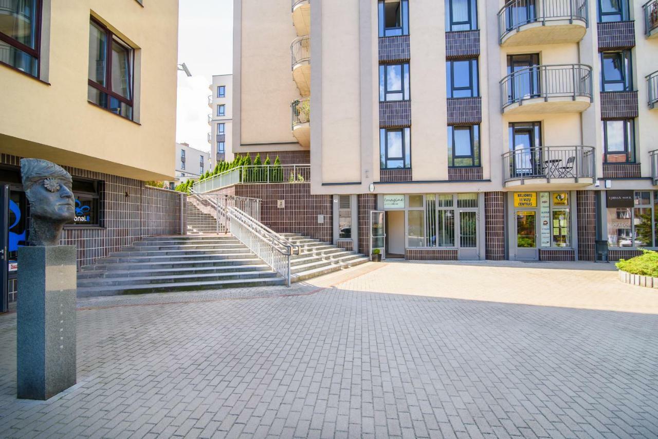 #Stayhere - Comfy & Stylish Studio With Green Patio Close To Old Town Вилнюс Екстериор снимка